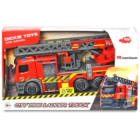 Dickie Toys - Masina de Pompieri Mercedes-Benz City Fire Ladder