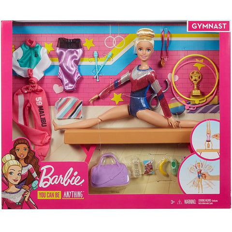 Barbie- Set Barbie by Mattel Careers Gimnasta