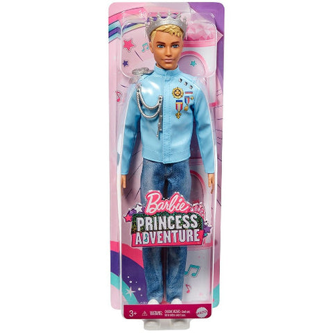 Barbie - Papusa Barbie by Mattel Modern Princess Theme Printul Ken