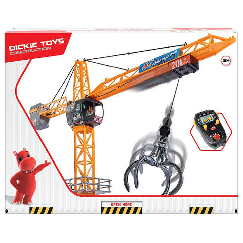 Dickie Toys - Jucarie Macara Mega Crane 120 cm cu Telecomanda