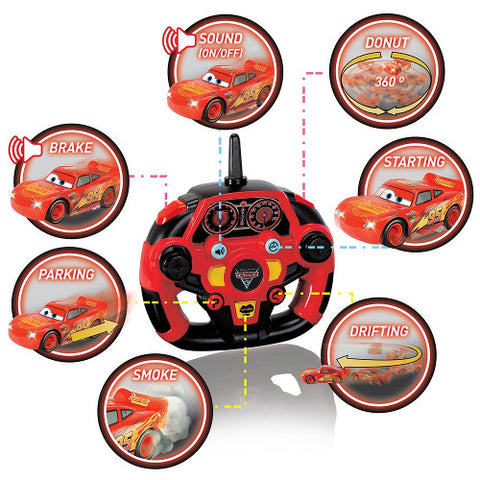 Dickie Toys - Masina Cars 3 Ultimate Lightning McQueen cu Telecomanda