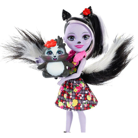 Enchantimals - Papusa Enchantimals by Mattel Sage Skunk cu Figurina