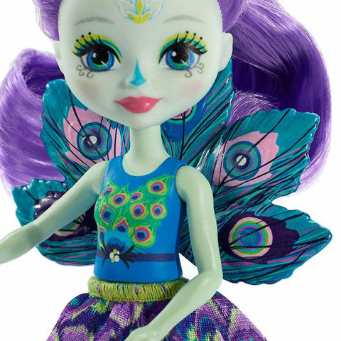 Enchantimals - Papusa Enchantimals by Mattel Patter Peacock cu Figurina