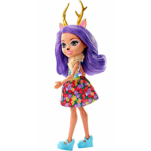 Enchantimals  - Papusa Enchantimals by Mattel Danessa Deer cu Figurina