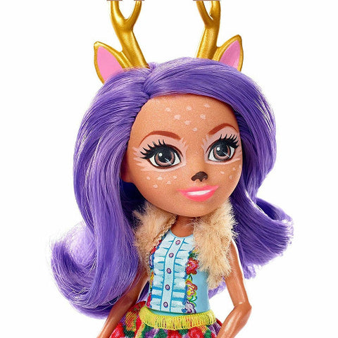 Enchantimals  - Papusa Enchantimals by Mattel Danessa Deer cu Figurina