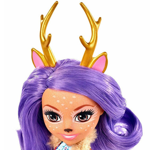 Enchantimals  - Papusa Enchantimals by Mattel Danessa Deer cu Figurina