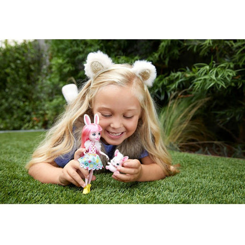 Enchantimals  - Papusa Enchantimals by Mattel Bree Bunny cu Figurina