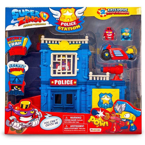 Magicbox Toys - Set Super Zings Sectia de Politie
