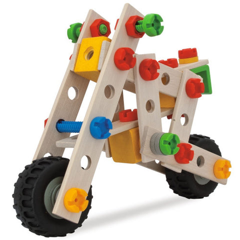 Eichhorn - Set de Constructie din Lemn ATV, 100 piese