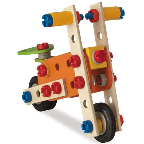 Eichhorn - Set de Constructie din Lemn Constructor Biplane,85 piese