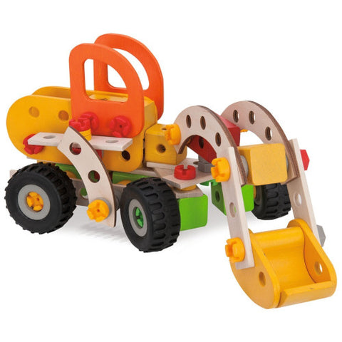 Eichhorn - Set de Constructie din Lemn Constructor Biplane,85 piese