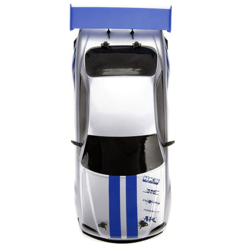 Jada Toys -Masina cu Telecomanda Fast and Furious Nissan Skyline GTR Drift cu Anvelope