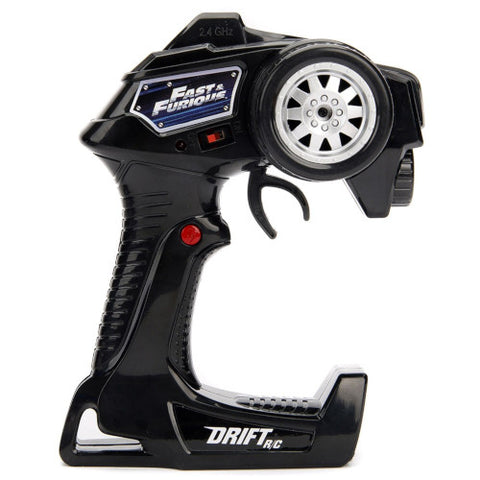 Jada Toys -Masina cu Telecomanda Fast and Furious Nissan Skyline GTR Drift cu Anvelope