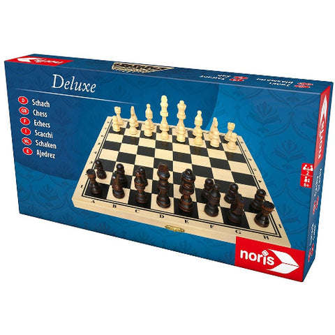 Noris - Joc de Societate Deluxe Wooden Chess