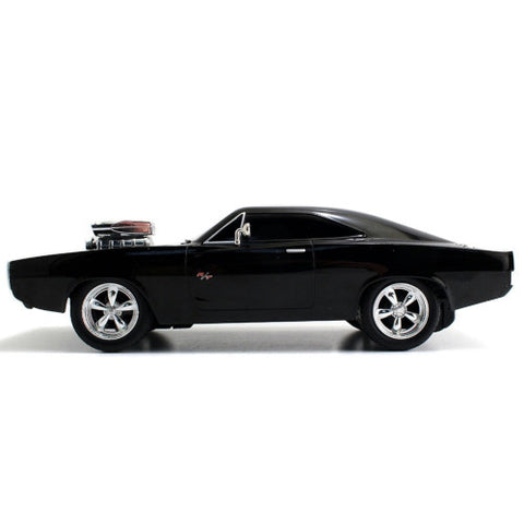 Jada Toys - Masina cu Telecomanda  Fast and Furious Dodge Charger 1970, 1:24