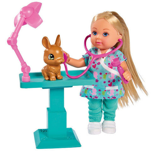 Simba  - Set Evi Love Doctor Evi Clinic Papusa 12 cm cu Accesorii