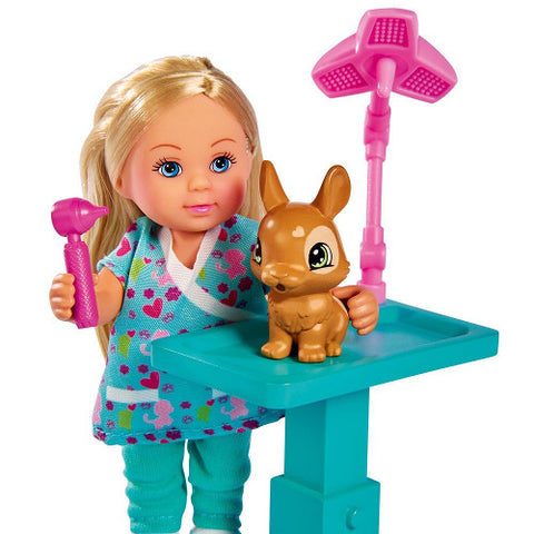 Simba  - Set Evi Love Doctor Evi Clinic Papusa 12 cm cu Accesorii