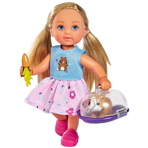 Simba  - Papusa Evi Love Doctor Evi Guinea Pig 12 cm cu Accesorii