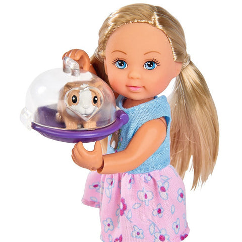 Simba  - Papusa Evi Love Doctor Evi Guinea Pig 12 cm cu Accesorii