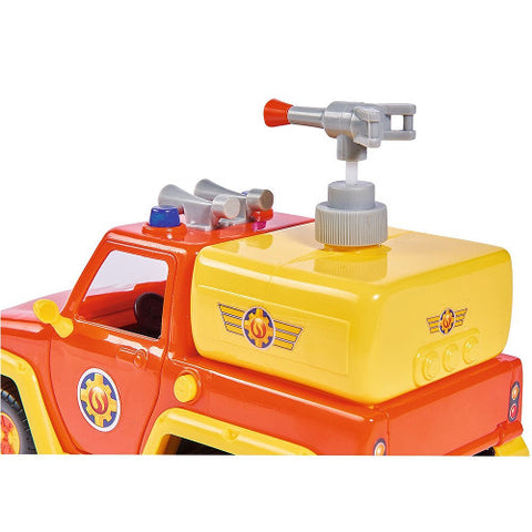 Simba - Masina de Pompieri Fireman Sam Venus cu Remorca, Figurina si Accesorii