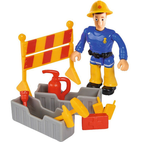 Simba - Masina de Pompieri Fireman Sam Venus cu Remorca, Figurina si Accesorii