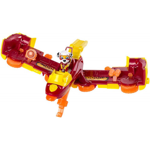 Spin Master -Vehicul Flip and Fly Marshall, Patrula Catelusilor