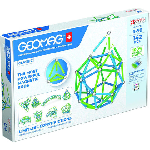 Geomag - Set Constructie Magnetic Green Line Classic 60 Piese