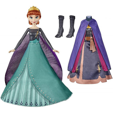 Hasbro - Papusa Disney Frozen 2 Anna cu 2 Tinute