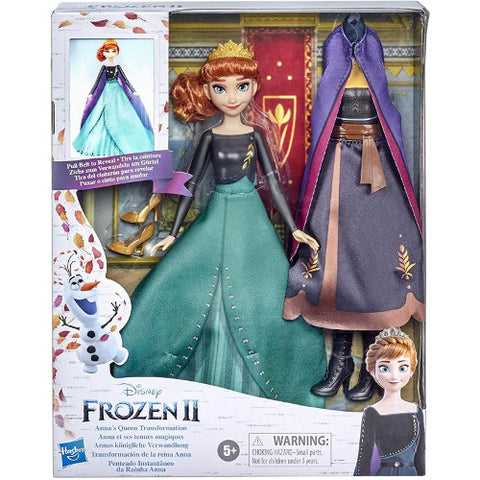 Hasbro - Papusa Disney Frozen 2 Anna cu 2 Tinute