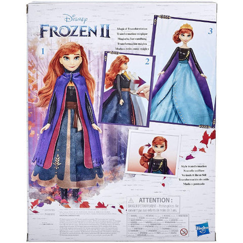Hasbro - Papusa Disney Frozen 2 Anna cu 2 Tinute