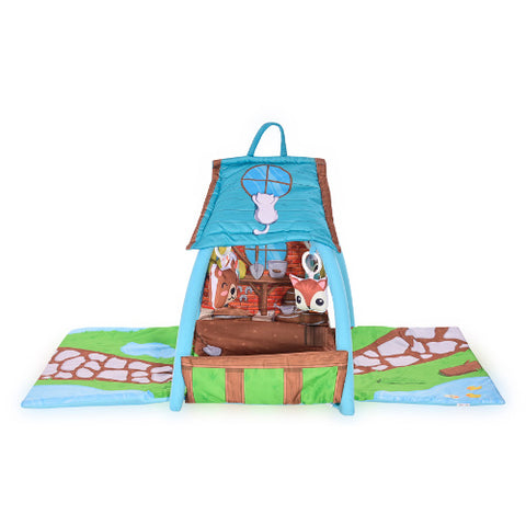 Lorelli - Saltea de Activitate Tip Casuta Little House 113 x 56 x 53 cm