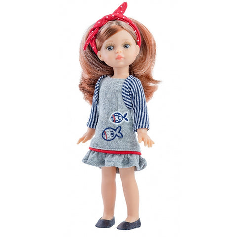 Paola Reina - Papusa Paola in Tinuta Navy, Mini Amigas