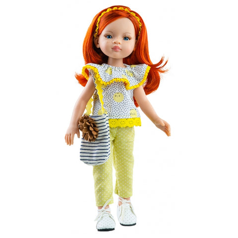 Paola Reina - Papusa Liu in Bluza cu Pisicute Galbene, Amigas