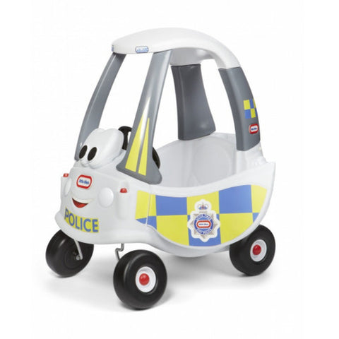 Little Tikes - Masinuta de Politie Alba Cozy Coupe