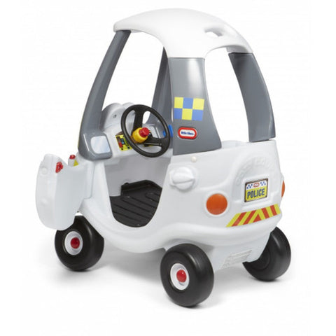 Little Tikes - Masinuta de Politie Alba Cozy Coupe