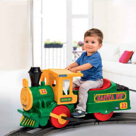 Peg Perego - Trenulet Electric Santa Fe Verde