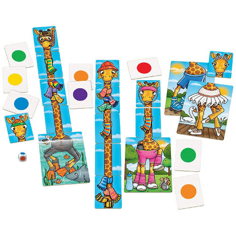 Orchard Toys - Joc Educativ Girafe cu Fular