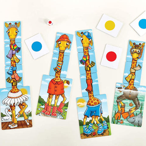 Orchard Toys - Joc Educativ Girafe cu Fular