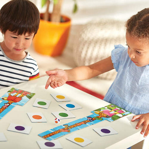 Orchard Toys - Joc Educativ Girafe cu Fular