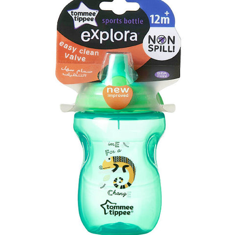 Tommee Tippee - Cana Sports Explora 300 ml Cameleon Verde