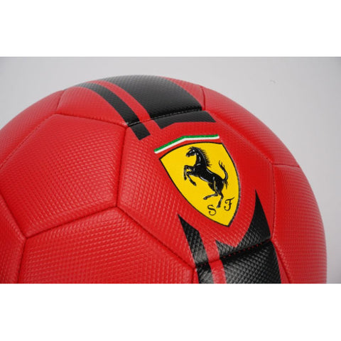 Minge de Fotbal Ferrari Rosie Marimea 5