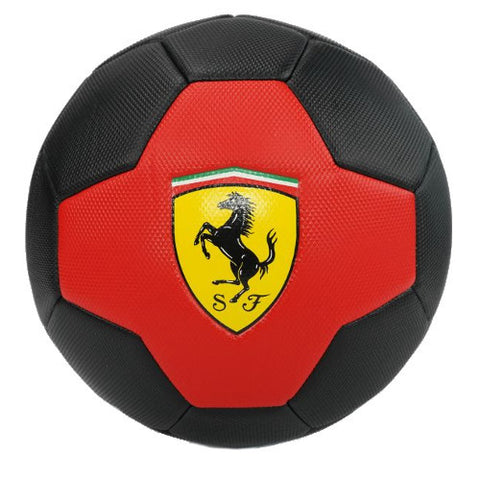 Mesuca - Minge de Fotbal Ferrari Rosu / Negru Marimea 5