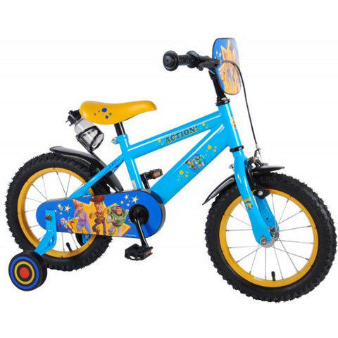 Volare - Bicicleta Toy Story 14 Inch cu Sticla de Apa si Frana Mana