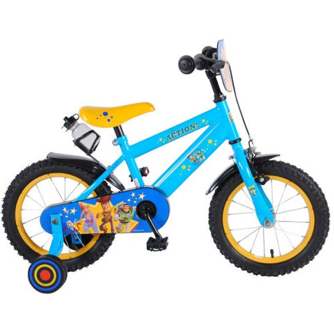 Volare - Bicicleta Toy Story 14 Inch cu Sticla de Apa si Frana Mana