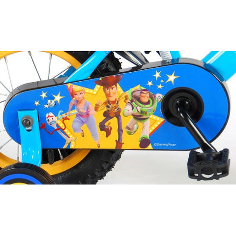 Volare - Bicicleta Toy Story 12 inch cu Frana de Mana si Sticla Apa