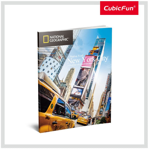 CubicFun - Puzzle 3D cu Brosura Empire State Building 66 Piese