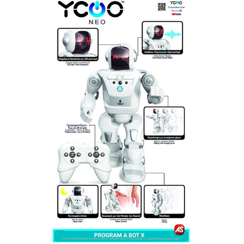 As - Robot Electronic cu Radiocomanda Programm A Bot X