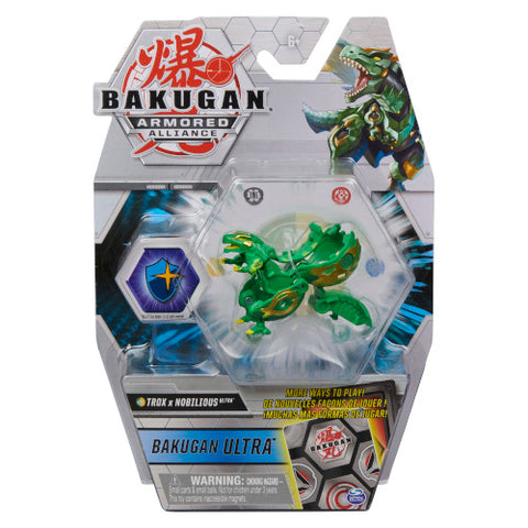 Spin Master - Bila Bakugan S2 Ultra Trox Nobilious si Card Baku-Gear