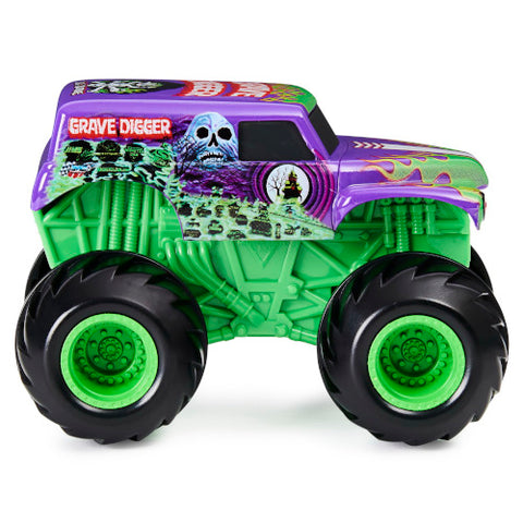 Spin Master - Masinuta Monster Jam Spin Rippers - Grave Digger, Scara 1:43