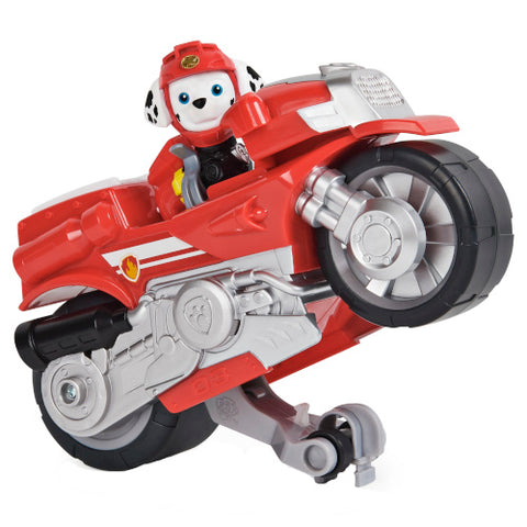 Spin Master - Set Paw Patrol Motocicleta si Figurina Marshall